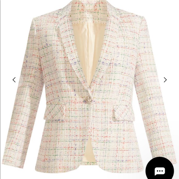 Veronica Beard Jackets & Blazers - Veronica Beard Cutaway Dickey Tweed Jacket 4 NWT